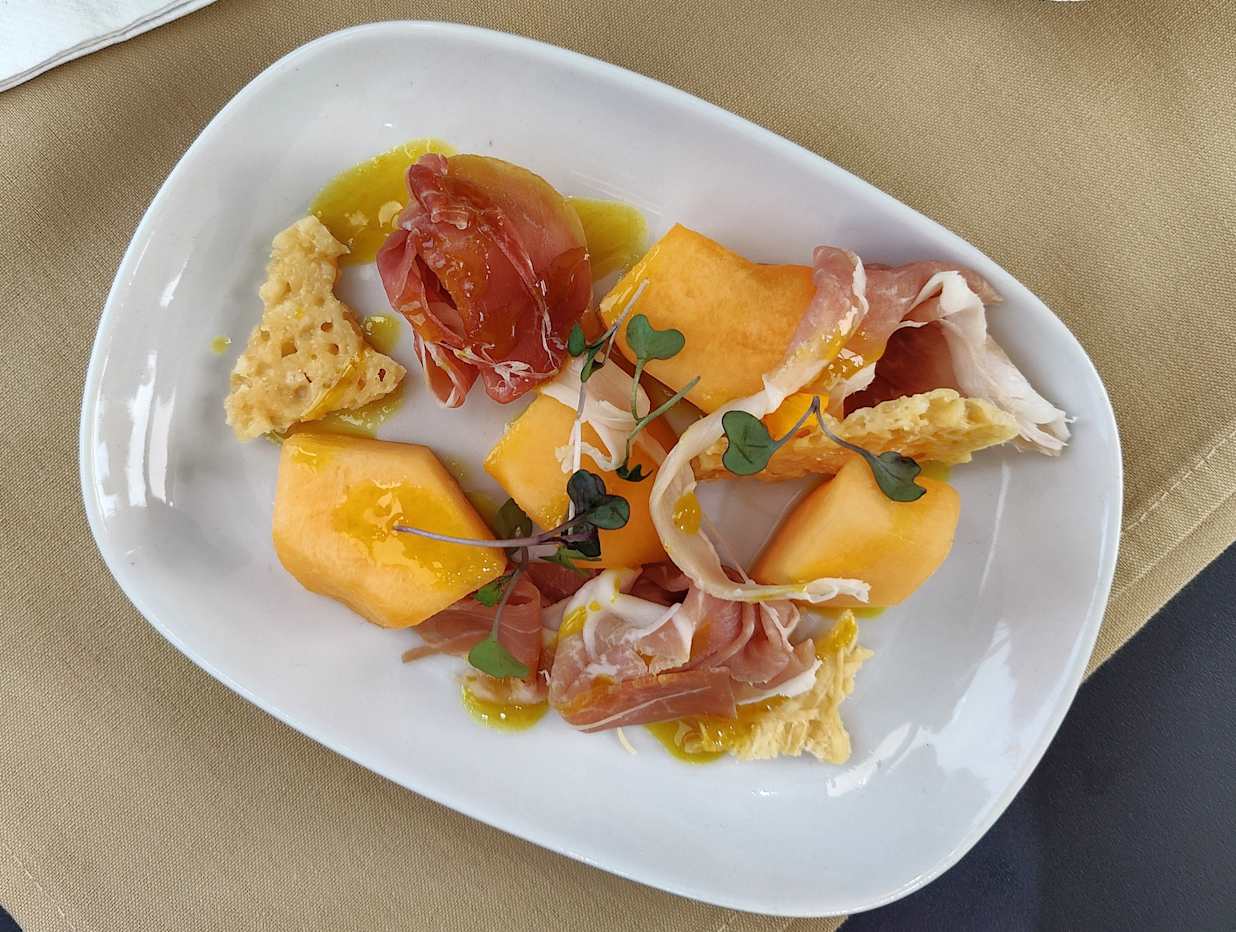 Food onboard Canyon Spirit
